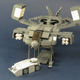 Illustration for article titled Very Cool Microscale Lego Dropship Diorama from iAliens/i